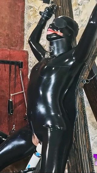 Tied up, Gagged, and Made to Cum!