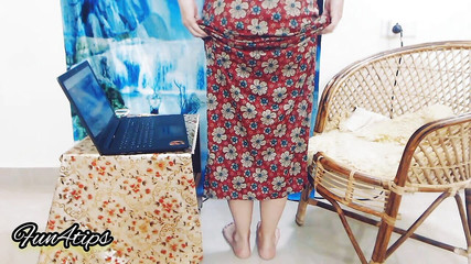 Stripping My Blue Panties