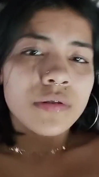 Young Woman Plays with Her Tits When She Is Alone in Her Room