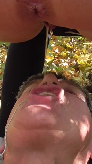 Outdoor Piss Mouth
