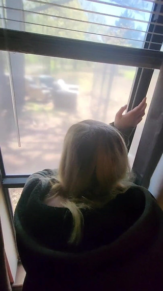 Foxx - Fucking in Front of a Window While Construction Workers Remodel My House