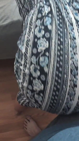 Teasing and Grinding on His Boxers