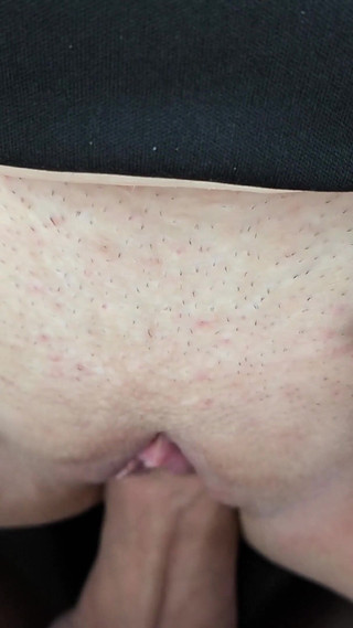 Slut Wife Spreads Her Pussy for a Creampie and Plays with Cum Inside Her Hole