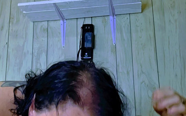 He's a Satisfied Man with His Cock in Her Hand