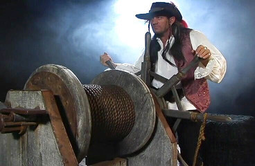 Big titted beauty gets slammed on the boat