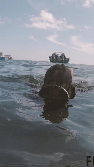 Caribbean Sea Receives Goddess Breathplay Mask Diving Glass