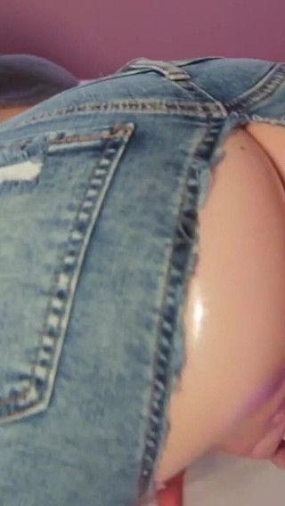 My Husband Fuck Me with Ripped Pants and Cum Inside