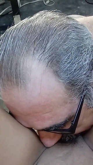 Old Man Suck Young Pussy - I Suck Her Cum Into My Mouth