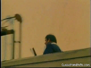 Brunette babe's hairy pussy is getting licked