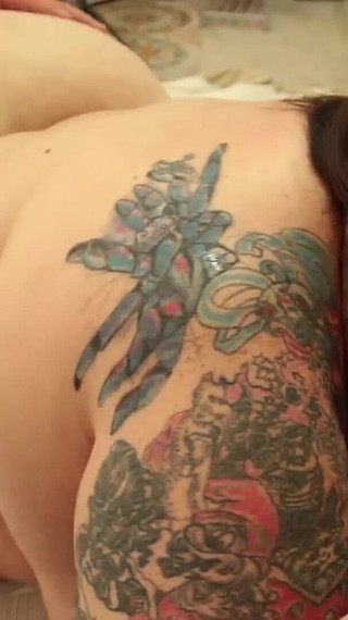 BBW on Bicycle Gets Double Teamed and Fucked by 2 Big Dicks