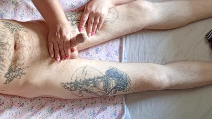 Helping Hands Jerk off My Dick to the Last Drop of Cum