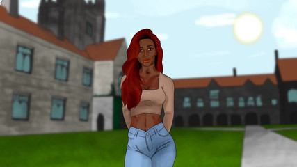 College сraze: Hot Indian desi college girl ep.5