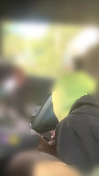 Big Lips Gobble Me up Outdoors