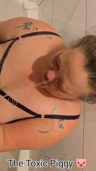Day 1 BBW Piss and Throat Slave Training From BBC