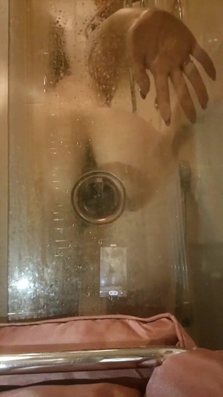 Wife Fucks Herself in the Shower