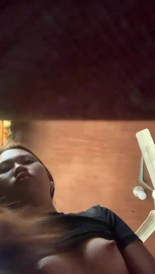 My Sister Alone She Paying with Fingers