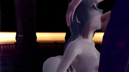 Ghost Girl Deepthroat 3D Porn