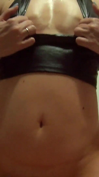 Hottest Oiled Ass Cum Covered POV