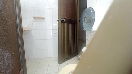 Nurse Pissing in Doctor's Bathroom