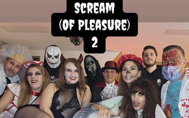 Big Halloween Orgy 9 in a Creepy Bar (anal and Wet)