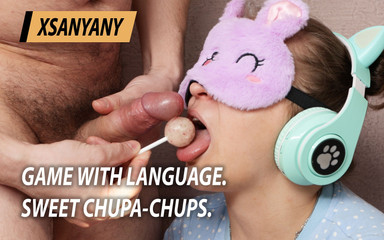 Game with Language. Sweet Chupa-Chups.