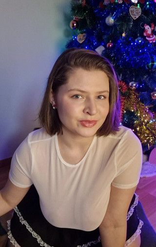 D20 Blowjon with My New Dildo Sucking Dildo Suck on Knees Tinni_angelll