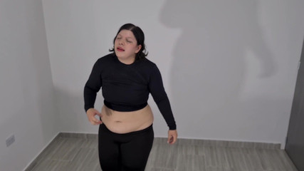 Workout and Belly Fetish