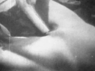 Vintage babes enjoy oral and dildo sex in a wild threesome