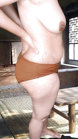 Indian Desi Girl Belly and Body Rubbing 10