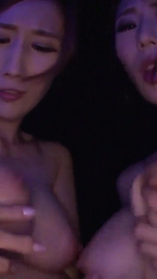 I and J Big Tits and the Smallest Waists in a Double Harlem Fuck. 2