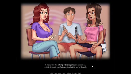 Summertime saga - I switched the vibrator on which she have on