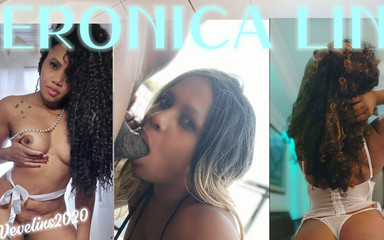 Remastered Scene with the Beautiful Ebony Latina Veronica Lins