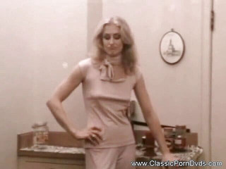 Blonde babe giving best blowjob ever