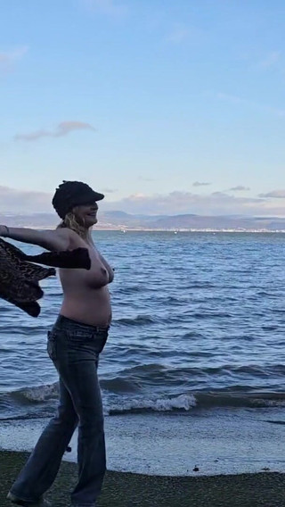 Video May Make It Look a Lovely Day, but It Was Super Cold