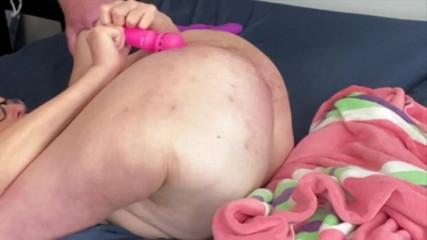 Horny Wife and Husband Fuck Closeup Creampie