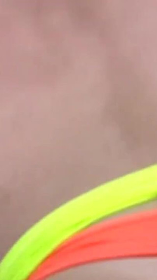 Threesome - Young Skinny Blondie Slut Fucks Her Stepdad's Friends on the Beach