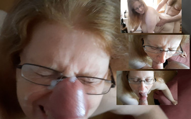 Spontaneously and unadorned fucked and sprayed