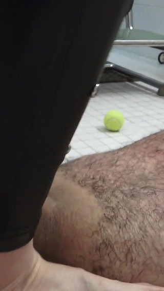 Watch Out for the Tennis Balls!