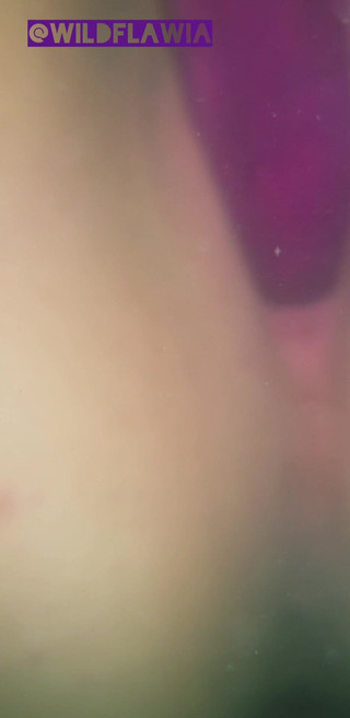 Real Amateur Housewife, Playing at Bathhouse with Pink Dildo in Her Pussy