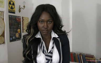 Click for Gif Nairobi; Big Dark Brown Eyes & JOI