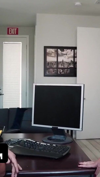 Babysitter Comforts Her Sad Laid-off Boss by Spitting on His Dick Until He's Happy Again