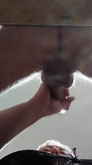 Stepmom Gets a Mouthful of My Hot Cum After Blowjob