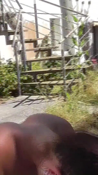 Melina May! Hart Outdoor Assfuck