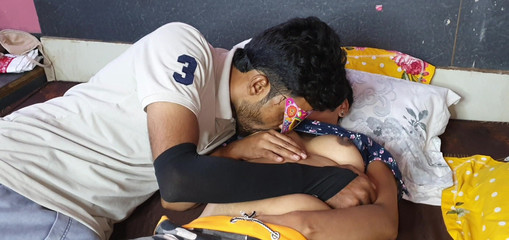 One Girlfriend and Three Boyfriends Three Some Sex