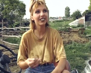 Superb German Babe Fucked on the Farm
