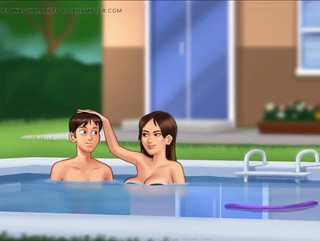 Fucking My Step Sister Jenny in the Swimming Pool