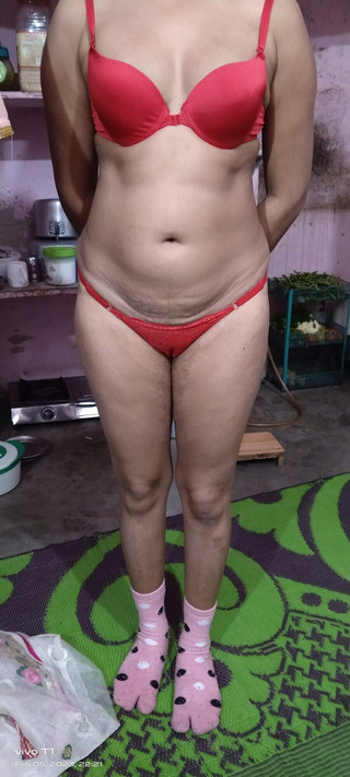 Red Panty and Red Bra, Everyone's Penis Gets Erect After Seeing It