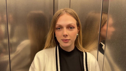 I Met a Former Classmate in the Elevator and She Jumped on My Dick