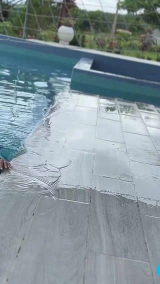 Sex in the Pool with a Big Ass MILF
