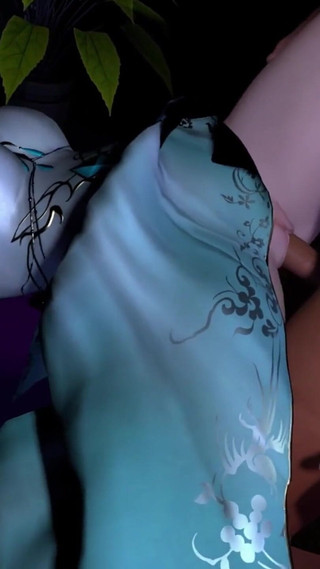 Young Lady Want to Fuck a Big Cock - 3D Animation